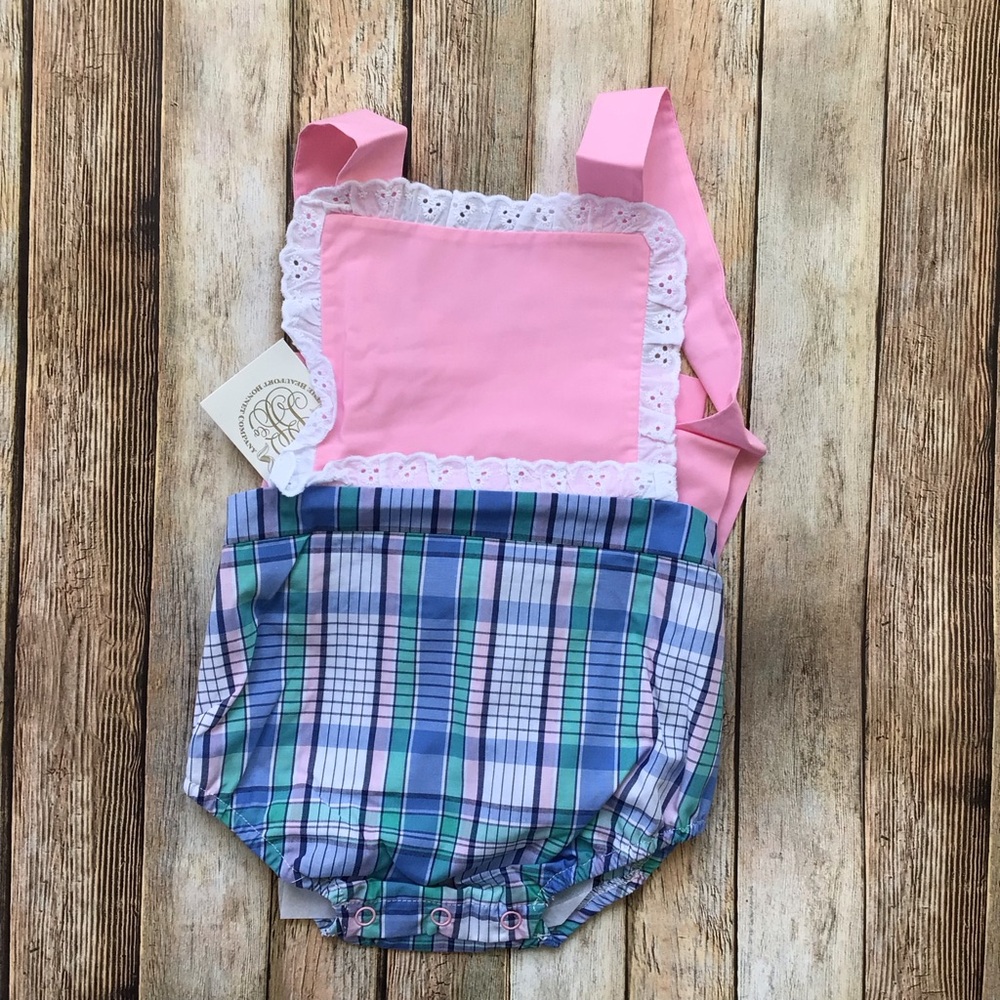 NWT Beaufort Bonnet TBBC Lauderdale Pier Plaid Sally Sunsuit